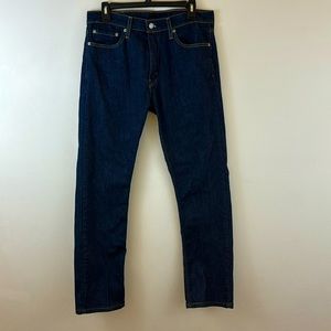 Men's Levi Strauss blue jeans 513 slim, straight-leg cut